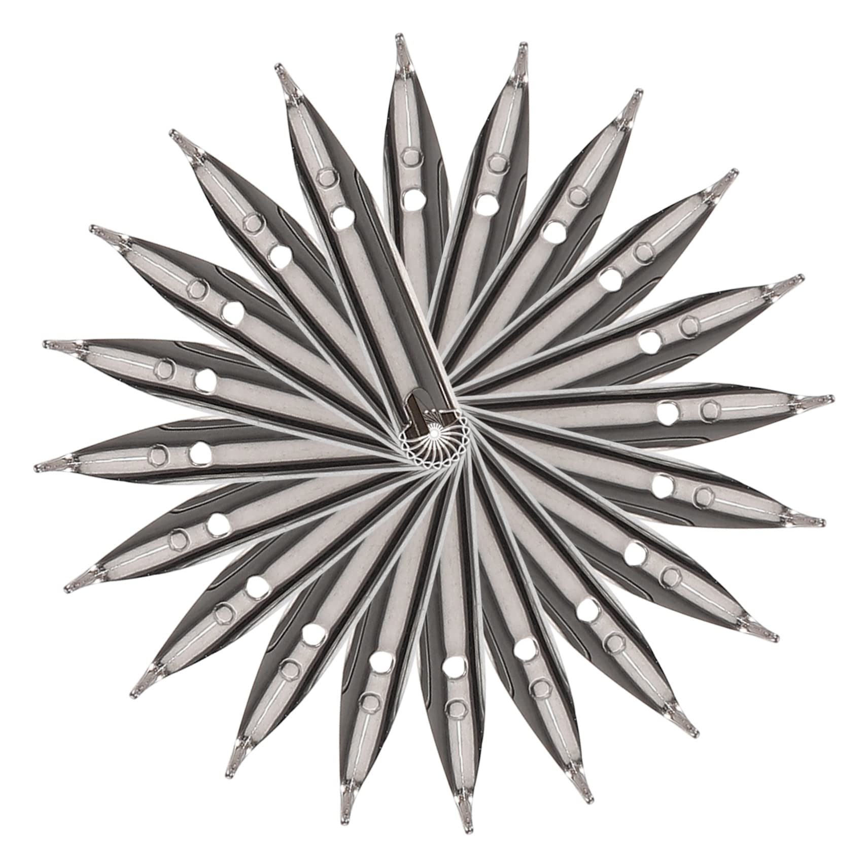 Angoily Fountain Pen Nibs 20pcs Steel Nibs for Writing Pens for Students and Artists