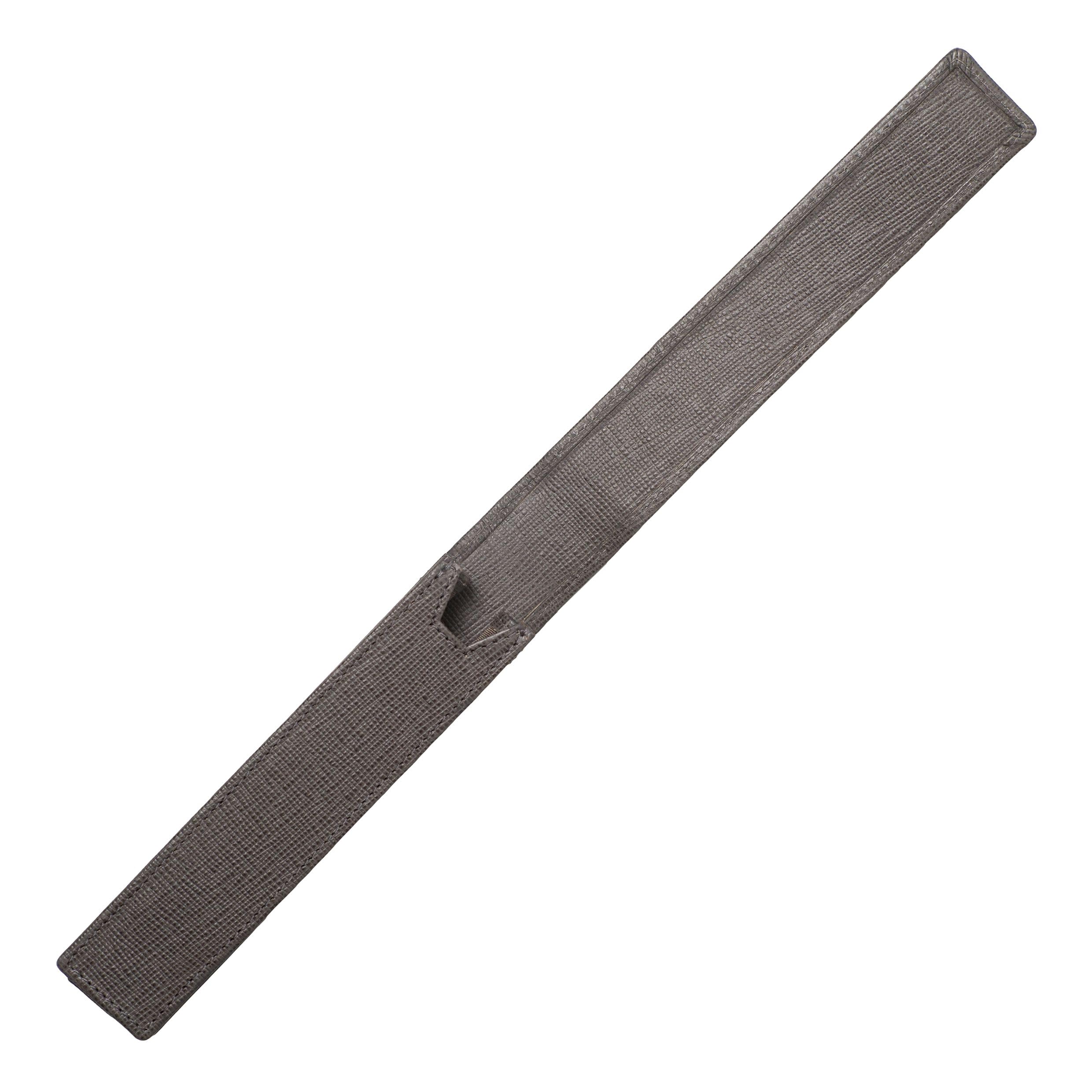 Hugo Boss Etui na przybory piśmiennicze tradycja magnetyczne, 1 przyrząd do pisania, szary (szary) - HLB904H