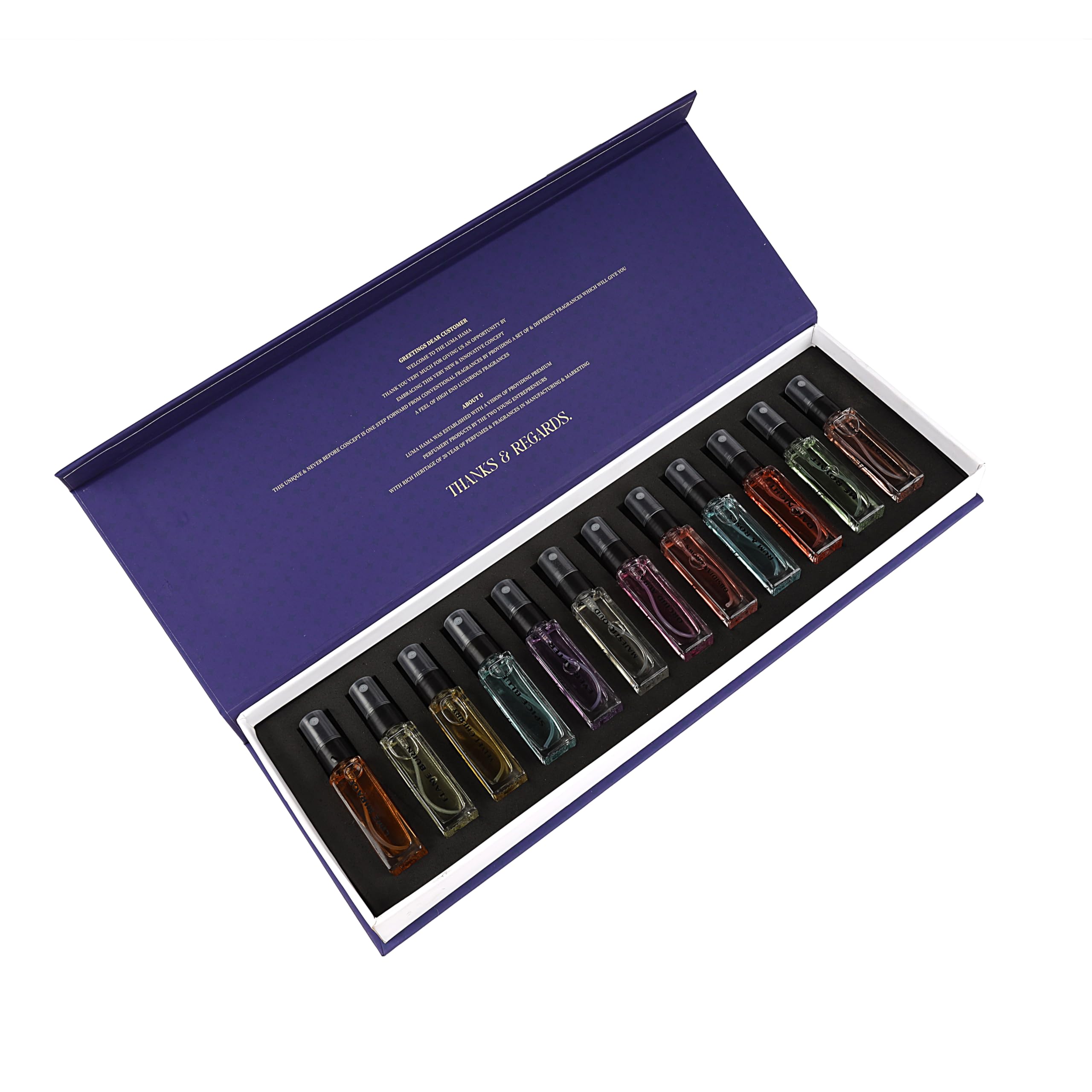 Buy Luxury His & Hers Fragrance Collection Gift Set – 12 x 8ml