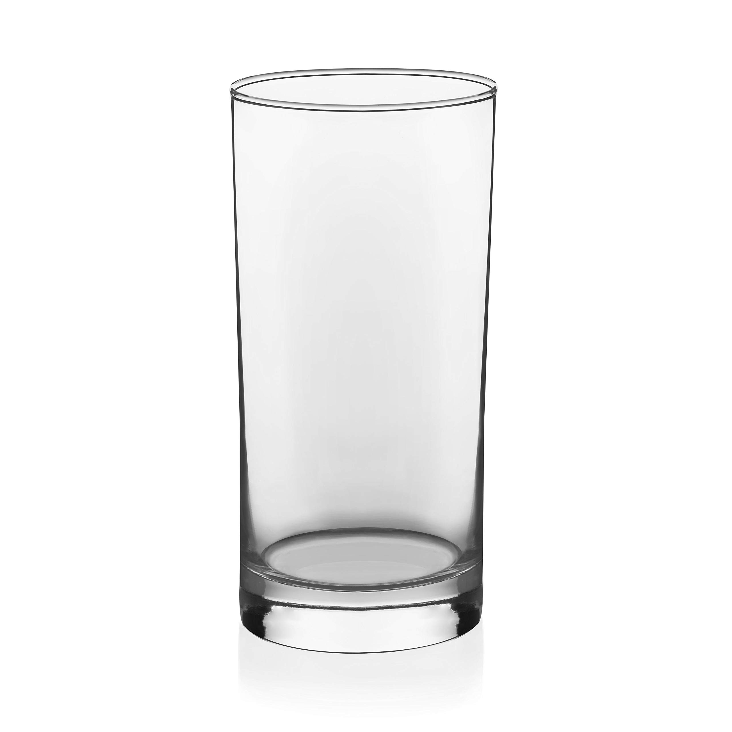 Libbey Province Tumbler & Rocks Glas Set, Edles Drinkware Gläser Set, hohe Trinkgläser mit modernen Linien, spülmaschinenfeste Trinkgläser, 16-teiliges Sortiment | Fassungsvermögen: 325 ml für Whiskey, Cocktails und mehr, mit schwerem Boden und spülmaschi