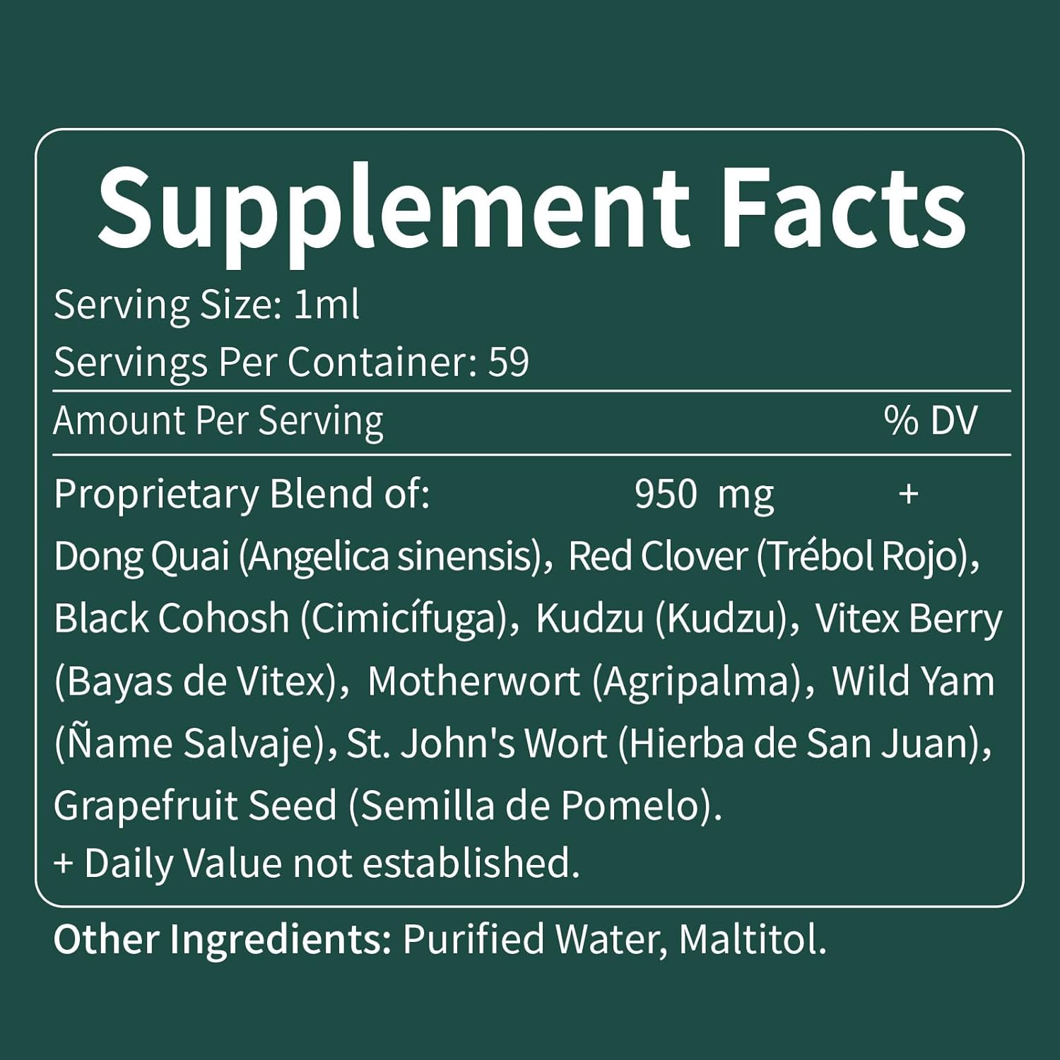 Dong Quai Liquid Drops, 100% Natural Herbal Extract for Hormone Balance, Menopause Relief & PMS Support. 2oz