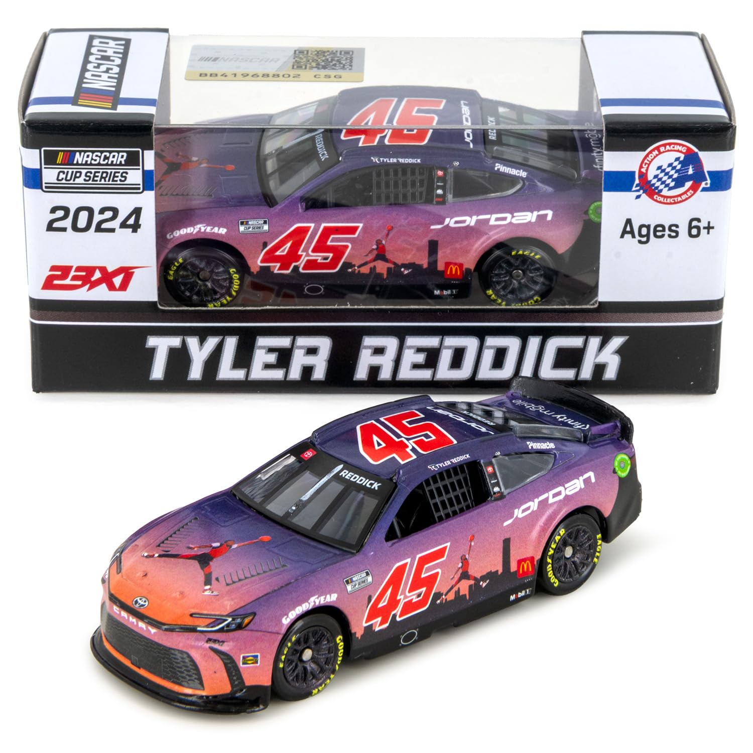 Tyler Reddick 2024 Jordan Brand Jumpman 1:64 Nascar Diecast