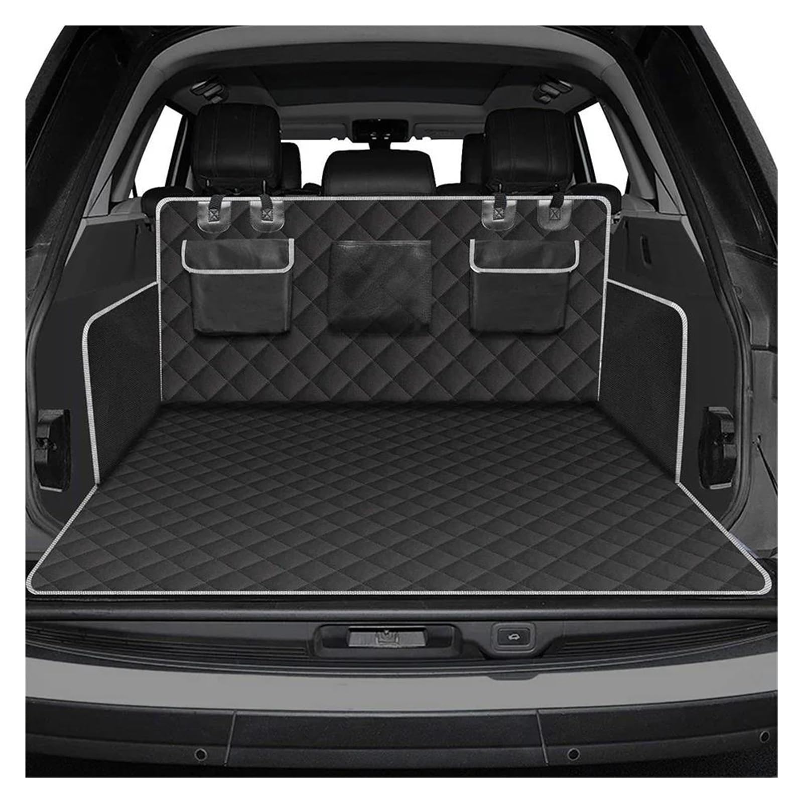 Funda Maletero Coche Funda Impermeable para Asientos Coche Y Maletero para Perros Resistente Al Desgaste Tela Oxford Tipo Hamaca para Mascotas Pequeños Medianos Grandes para Alfombras