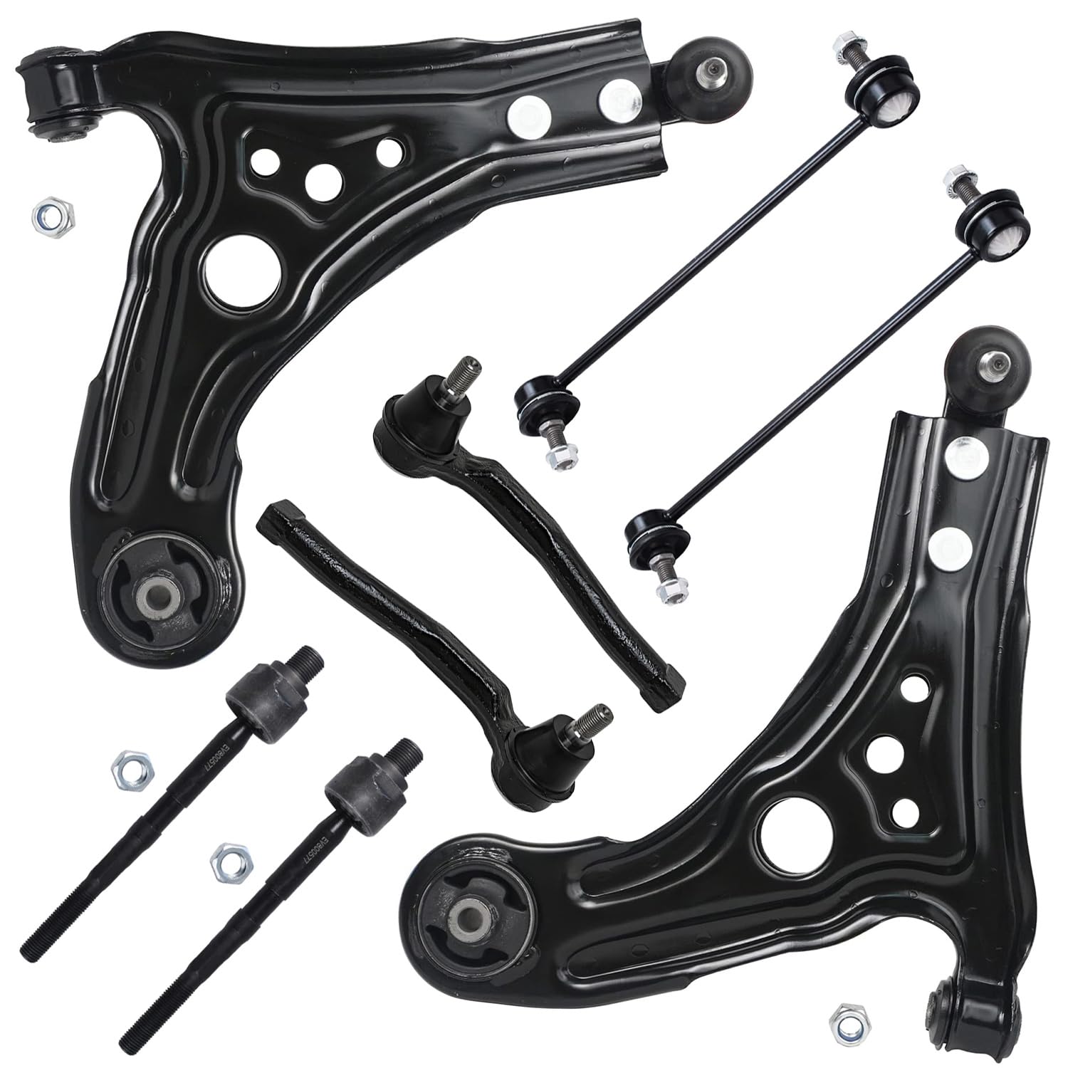 Detroit Axle - Front 8pc Suspension Kit Chevrolet Aveo5 Pontiac G3 Wave