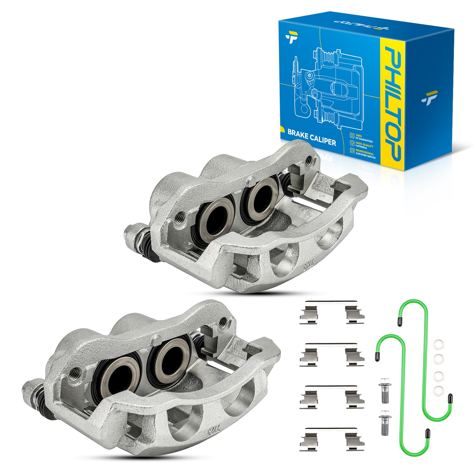 PHILTOP Rear Brake Caliper for Chevrolet Express 2500, GMC Savana 2500