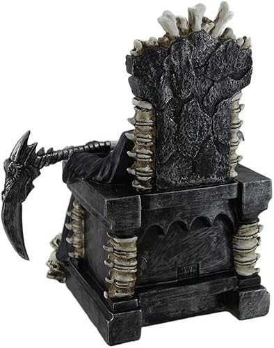 Miniatura 3 de Zeckos La muerte pálida descansa la parca en el trono de hueso sosteniendo la estatua de guadaña