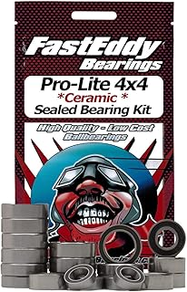FastEddy Bearings Compatible with Team Associated Pro-Lite 4x4 Ceramic Rubber Sealed Bearing Kit