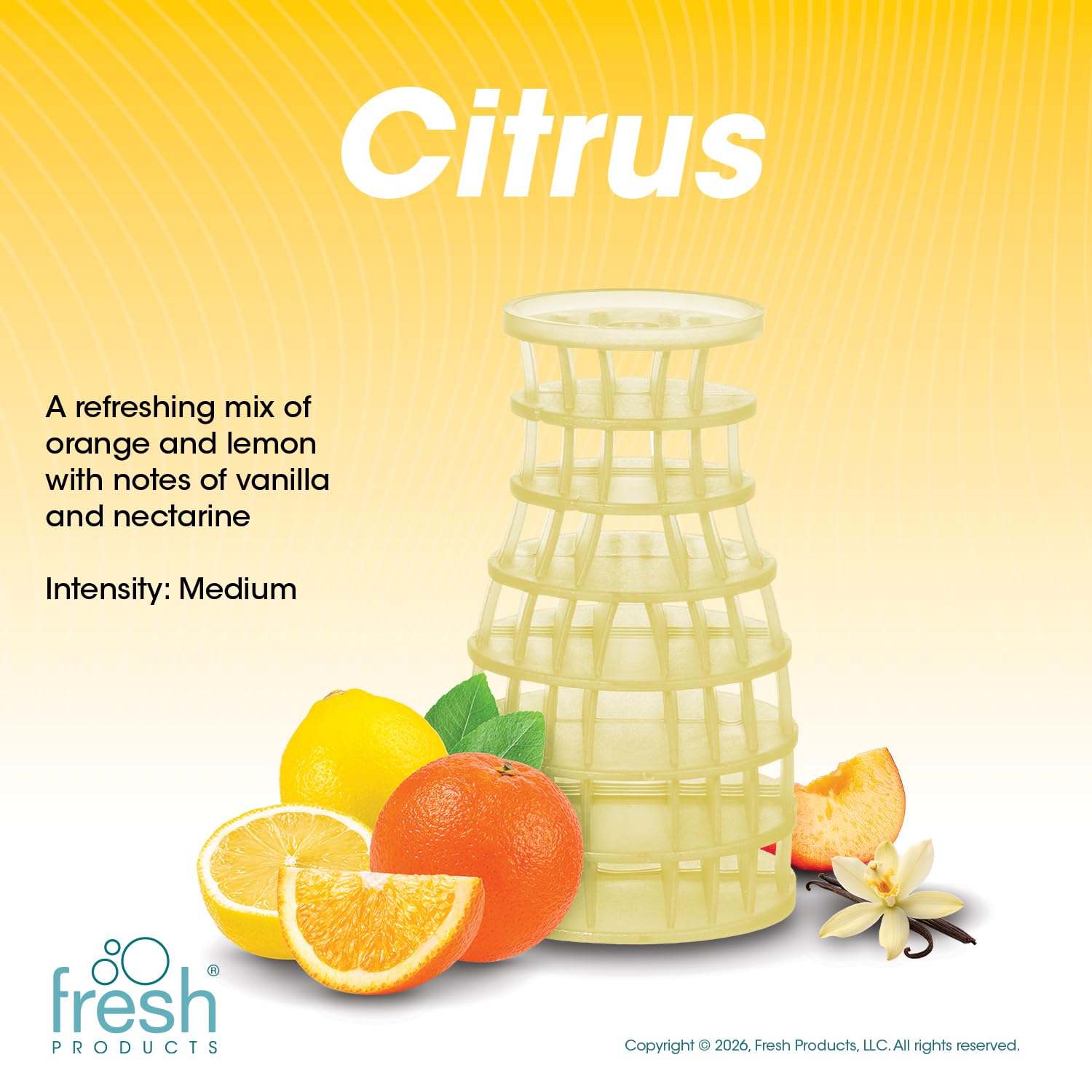 Fresh Products 6 sztuk Eco Air Citrus