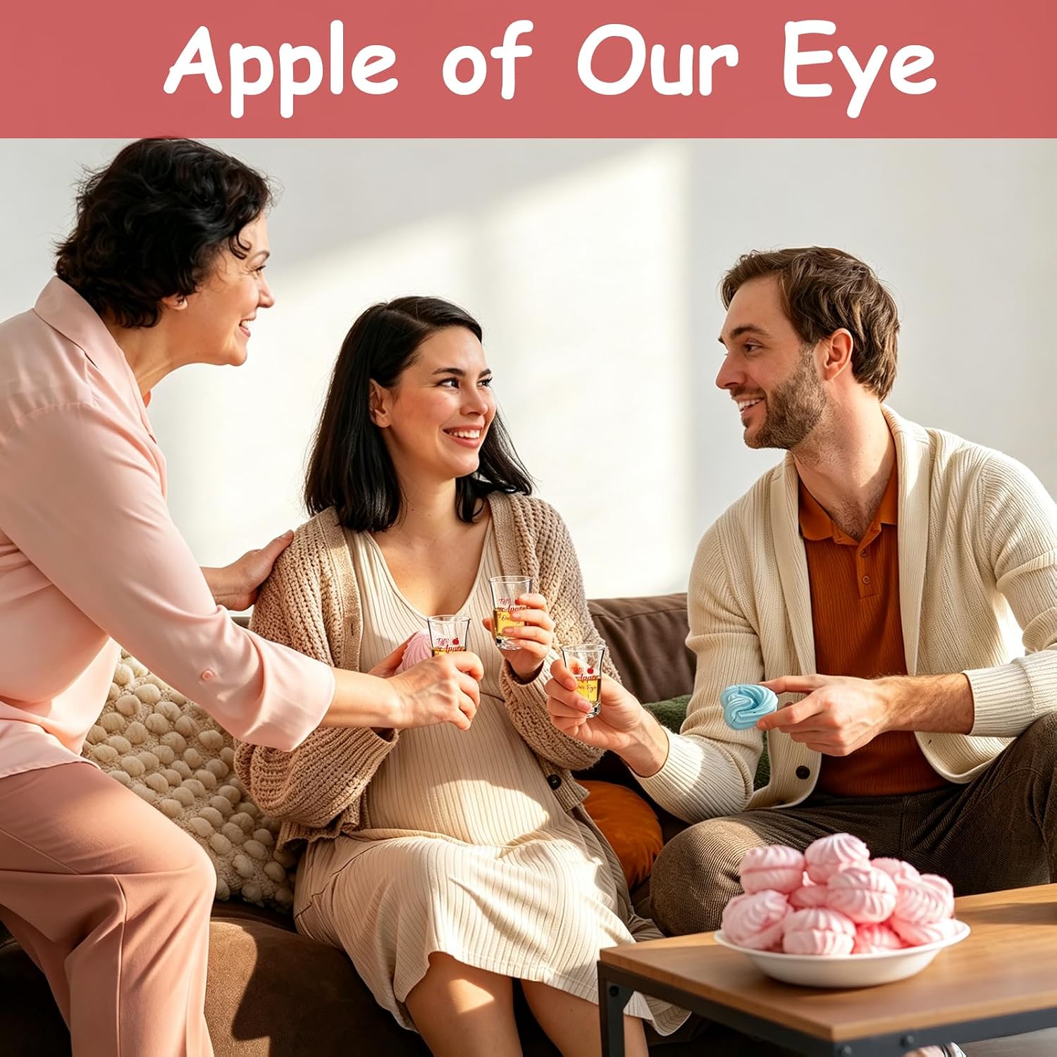 25 Sets The Apple Of Our Eye Shot Glasses Fall Autumn Apple Shot Glasses