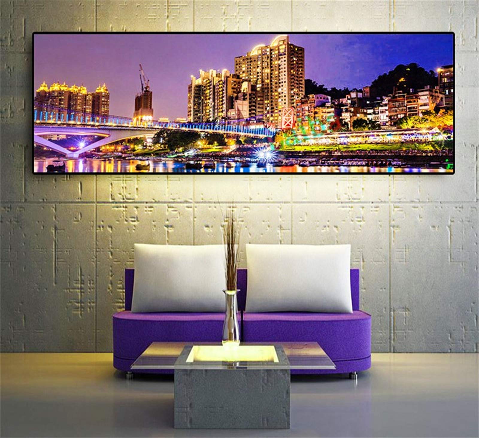 Peinture diamant 5D DIY idee cadeau originale broderie grand format adulte