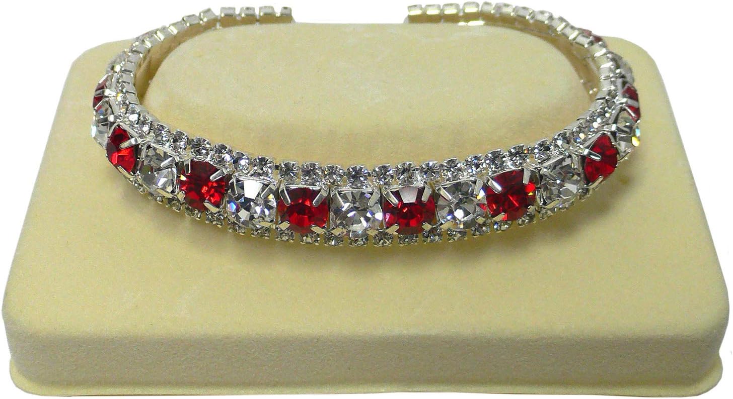 Bracelet Decked with Square Cut Stones 5647