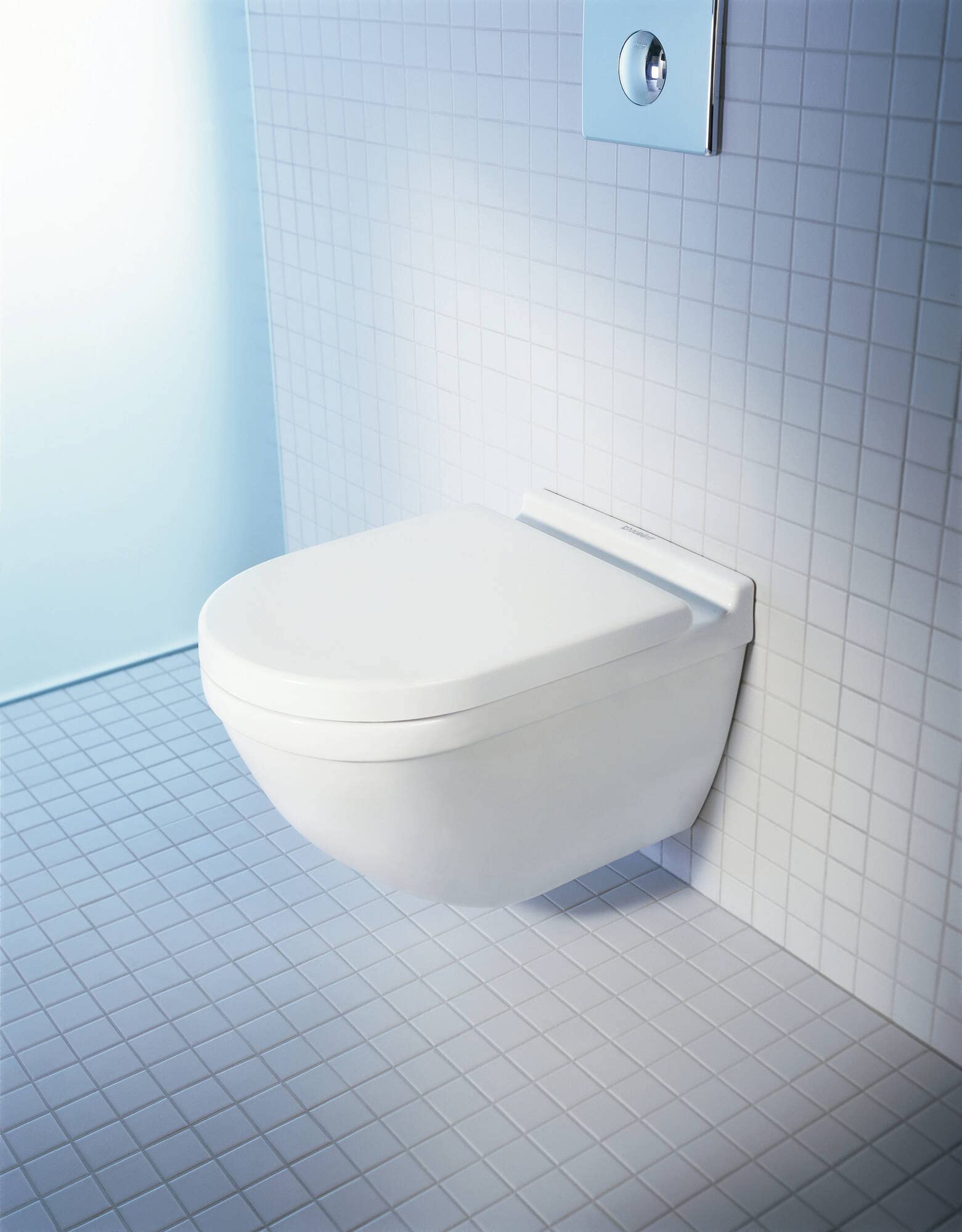 Lavavajillas de pared Duravit WC Starck 3 540mm, fijación oculta, blanco, Color: Blanco