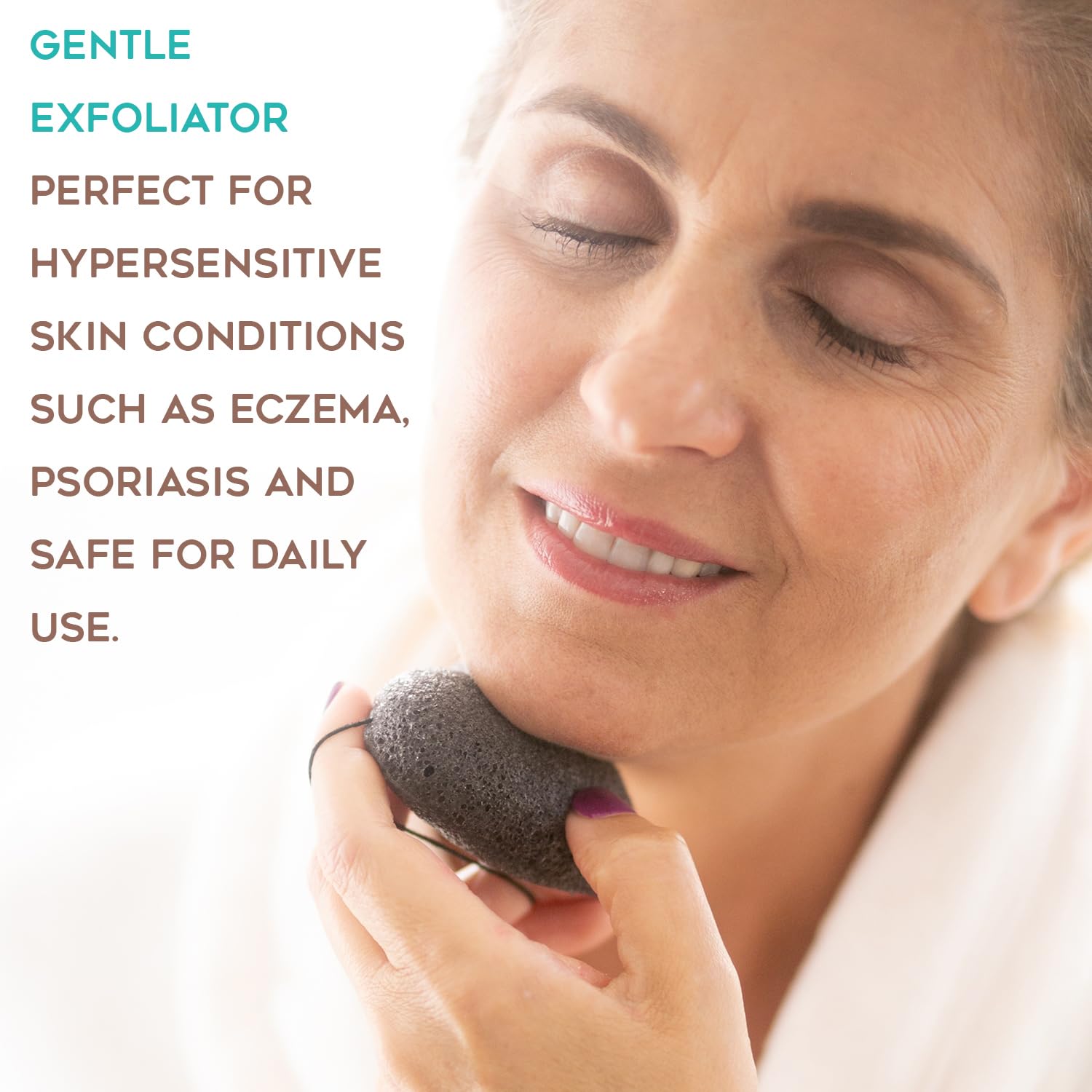 ZEN ME Spazzola Corpo Setole Naturali, Set Esfoliante con Guanti Esfolianti, Spugna Konjac, Pietra Pomice per Piedi