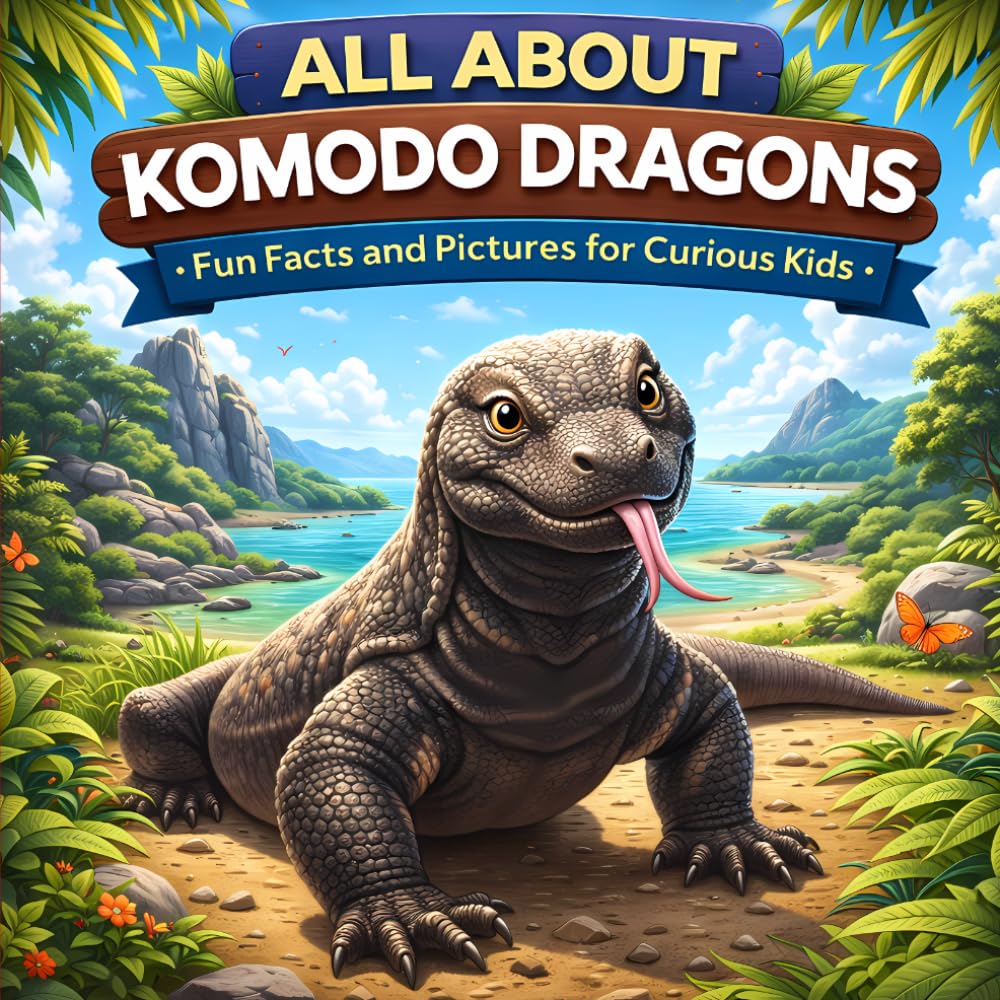 All About Komodo Dragons: Fun Facts and Pictures for Curious Kids