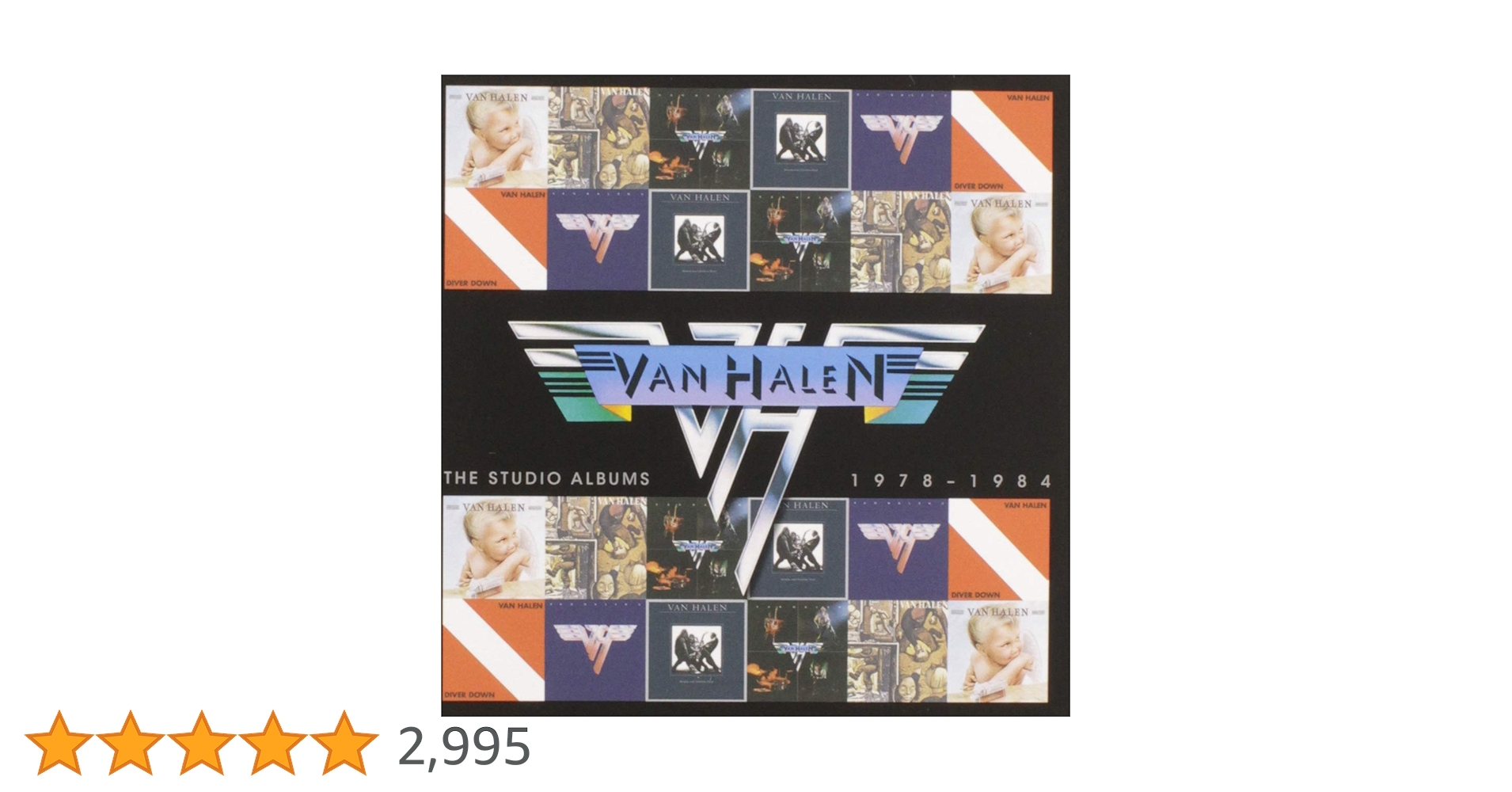 Amazon.co.jp: Van Halen The Studio Albums 1978-84: ミュージック