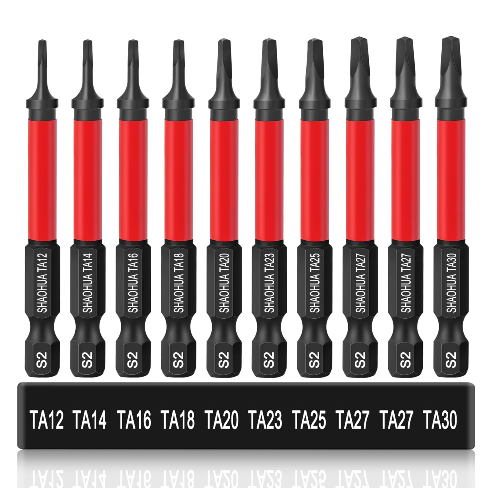 Amazon.com: 10PCS Triangle Screwdriver Bits, Impact Tough