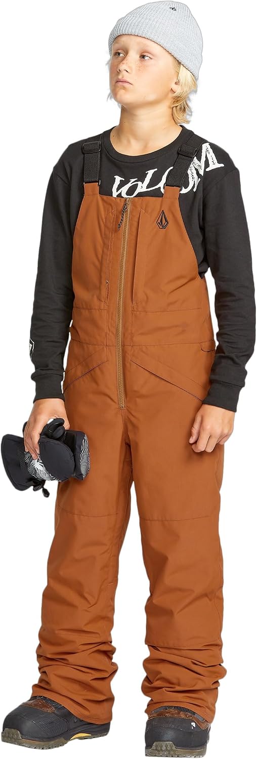 Volcom Boys' Youth Barkley Bib Overall Snowboard Pant