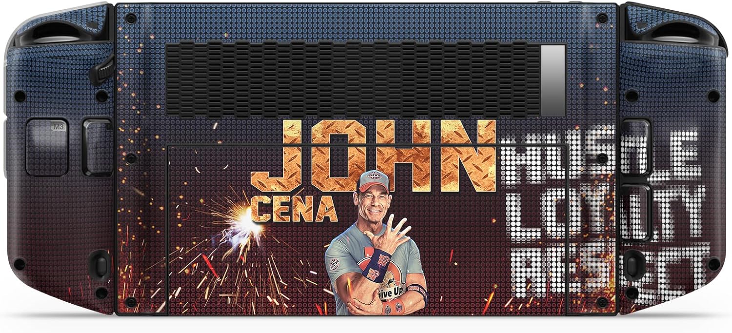 Head Case Designs Officially Licensed WWE Hustle Loyalty Respect John Cena Vinyl Sticker Skin Decal Cover Compatible with Lenovo Legion Go