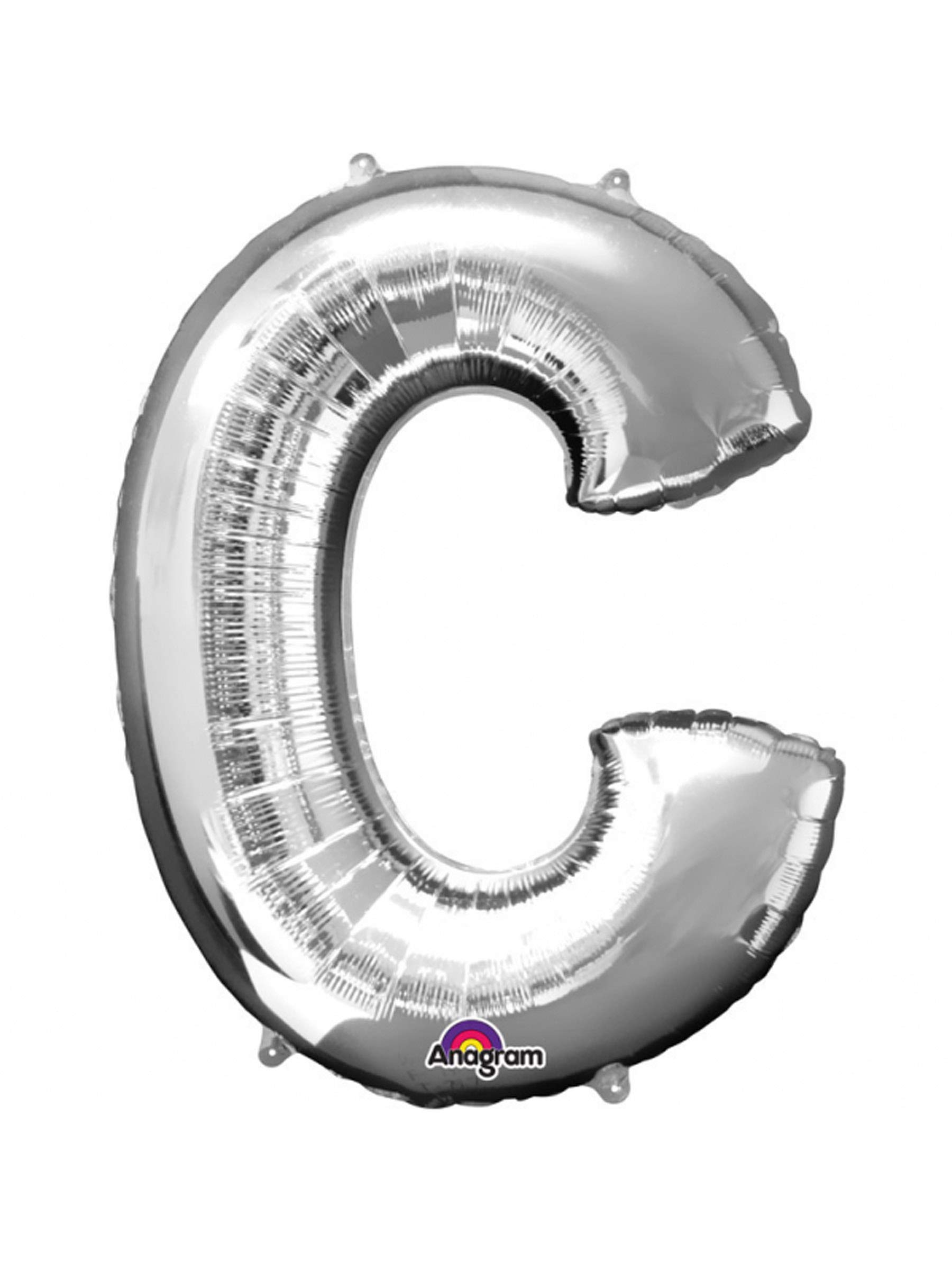 Pallone Foil Supershape Lettera S – 86 Cm, Colore Argento, Per Feste E Compleanni - 2
