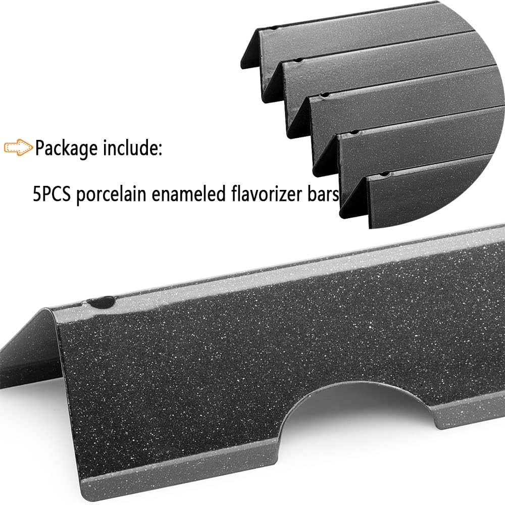 Barre Flavorizer™ Vitrificate Per Barbecue Weber Genesis® 300 Con Manopole Anteriori - Set Di 5 - Foto 13