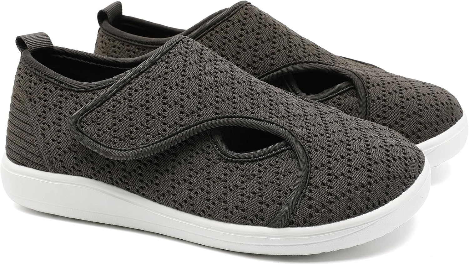 Womens Wide Diabetic Shoes Lightweight Adjustable Walking Barefoot Breathable Sneakers for Wide Width Arthritis Edema Orthopedic Shoe Zapatos para Mujer - Image 7