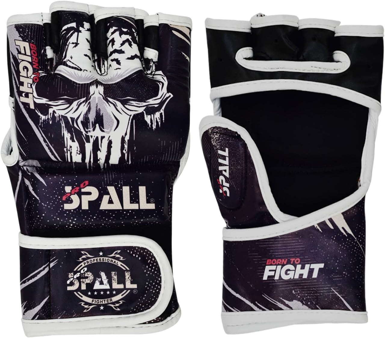 Muay Thai MMA Boxing Gloves for Men & Women - Pro Training Sparring Punching Gloves - Kickboxing Heavy Bag Workout Leather Boxing Gloves