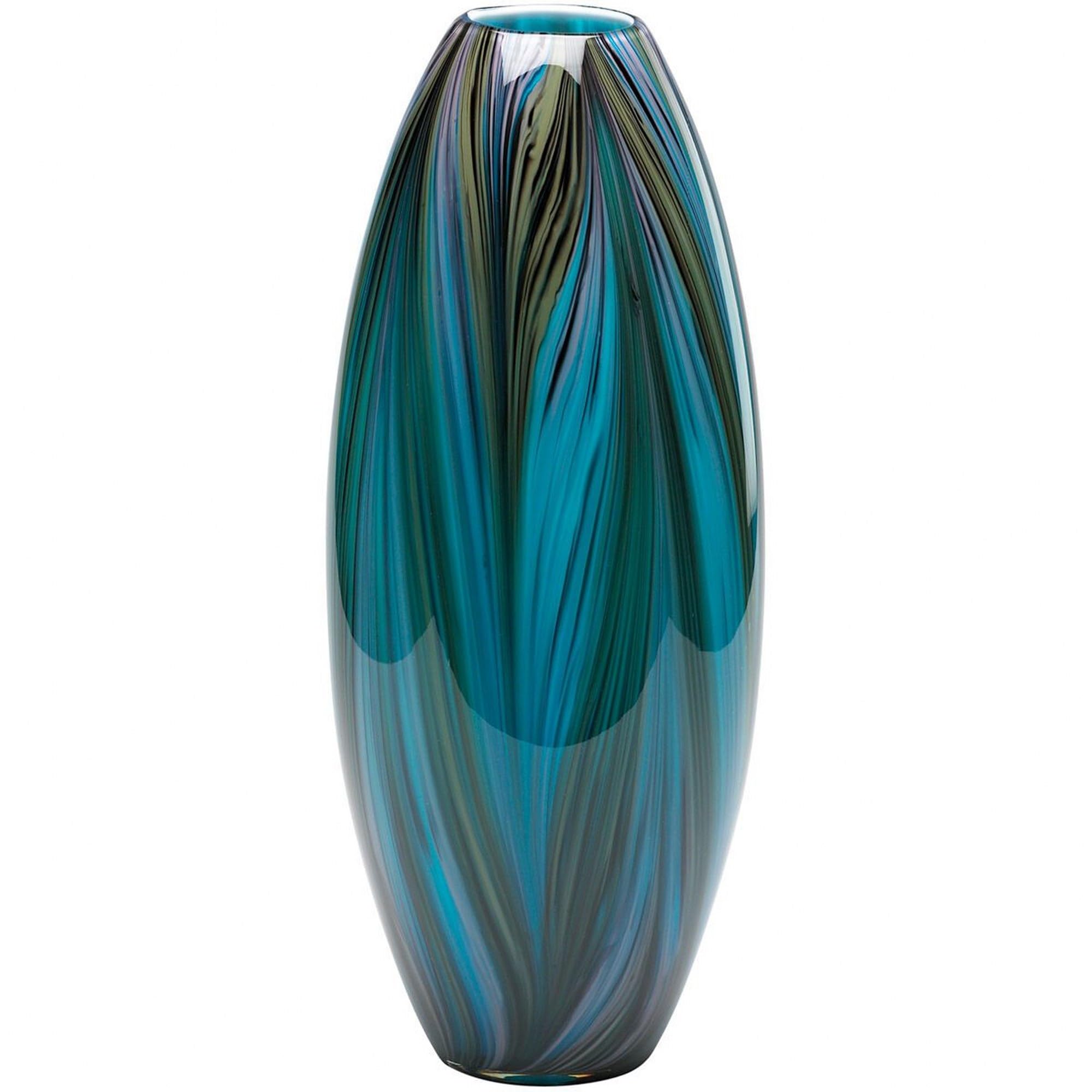 Cyan Design 02920 Peacock Feather Vase