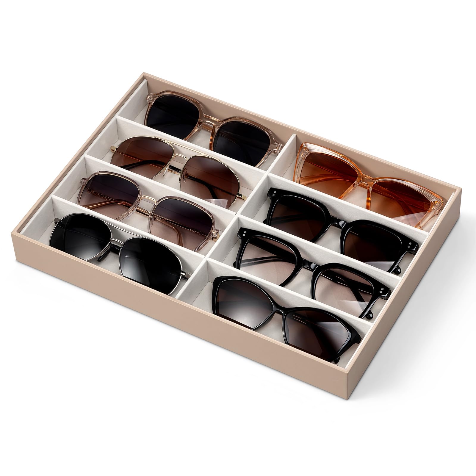 VLANDO Schmucktablett Schmuckaufbewahrung Schmuck Organizer