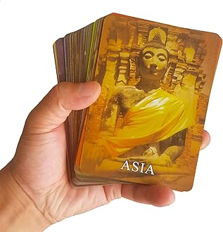 GZXINKE Past Life Oracle Cards with Guidebook,44 Tarot Deck Oracle Cards for Beginners, Love Oracle Cards,Life Purpose Oracle Cards Divination Cards