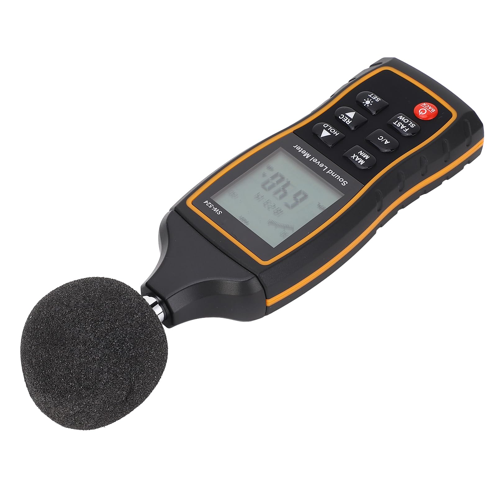Portable Digital Decibel Reader Output Sound Noise Meter for Environmental Sound Level Monitoring