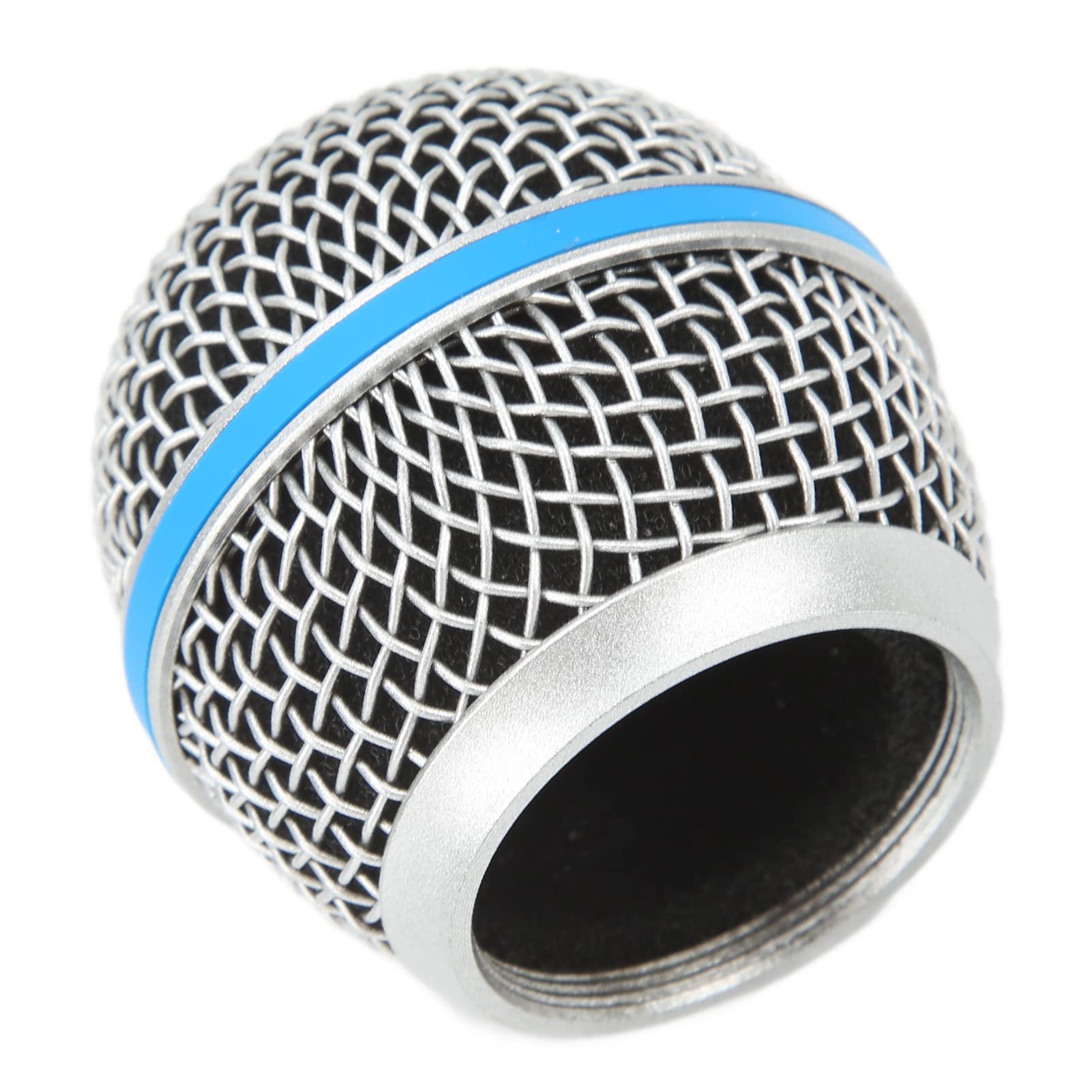 Microphone Ball Head Mesh Grid Replacement Microphone Head Anti Damage Windproof Burst Resistant Sturdy Stainless Steel for Beta58A to Maintain - Image 2