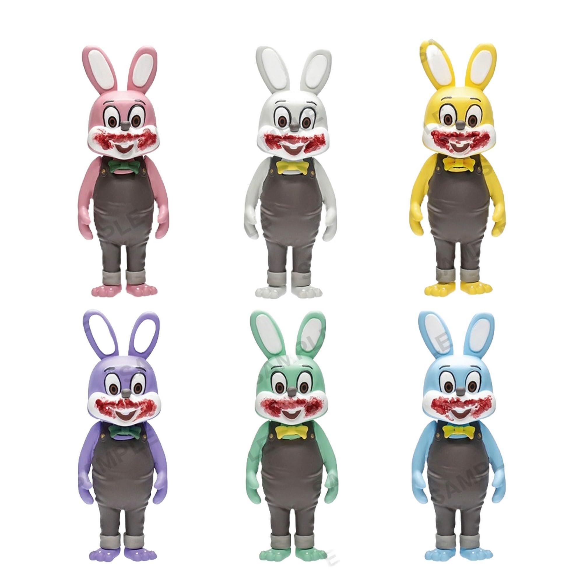 SILENT HILL 3 ロビーがいっぱいフィギュア × 全6種セット フルコンプ ガチャガチャ カプセルトイ