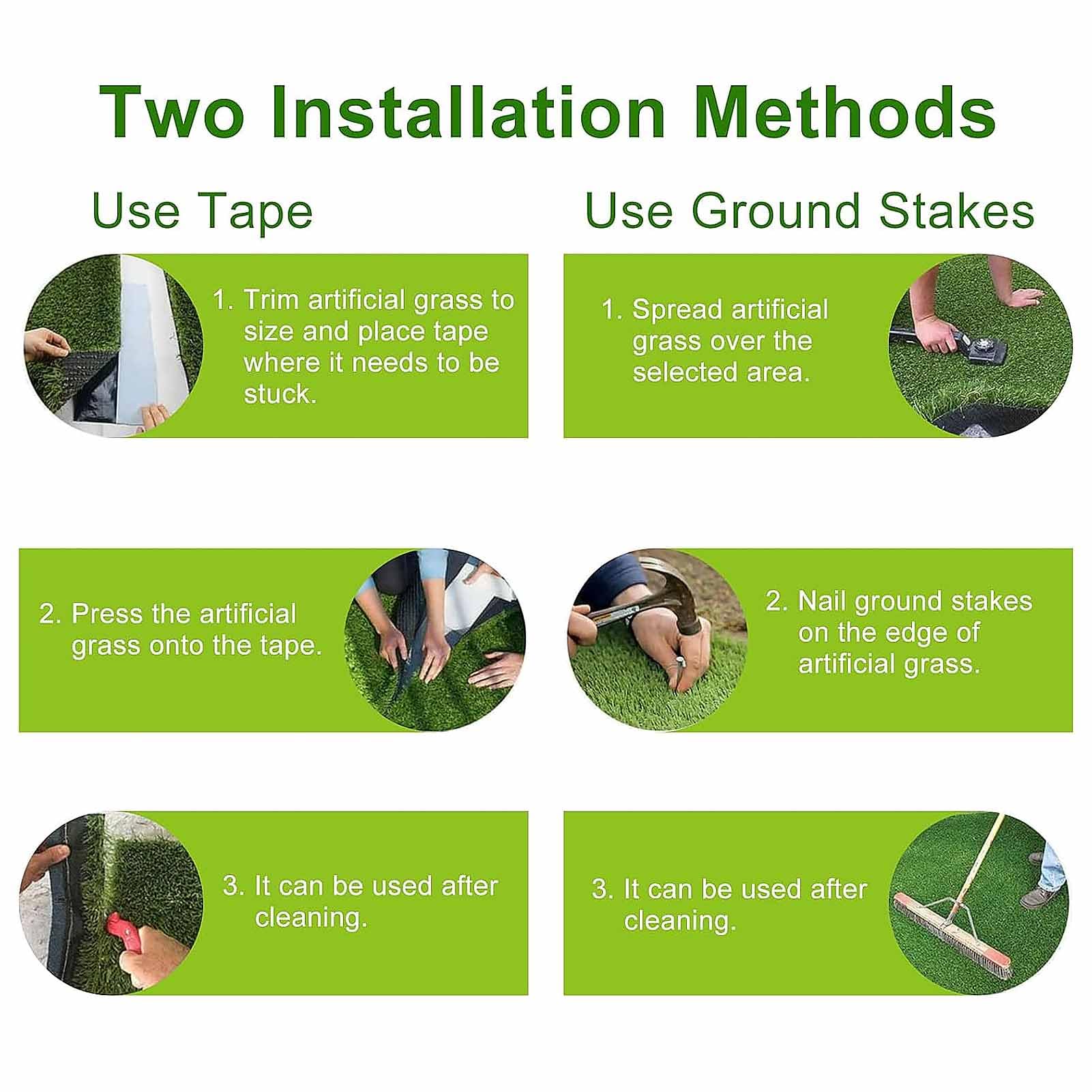 Tappeto erboso artificiale da 25 cm, per interni ed esterni, per cani, giardino, prato, balcone, astroturf, con fori di drenaggio, erba sintetica