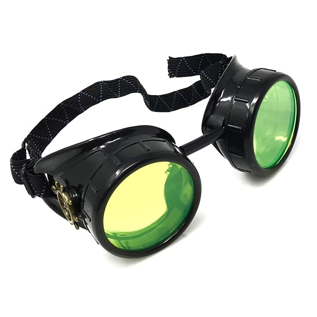 Steampunk Victorian Goggles Rave Glasses Sleek and Stylish Industrial