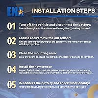 Vista 9 de Interruptor del sensor de presión de aceite ENA para PS317 5149062AA 5149062AB Compatible con 2005-2016 300 Aspen Town Country 2003-2016 Dodge