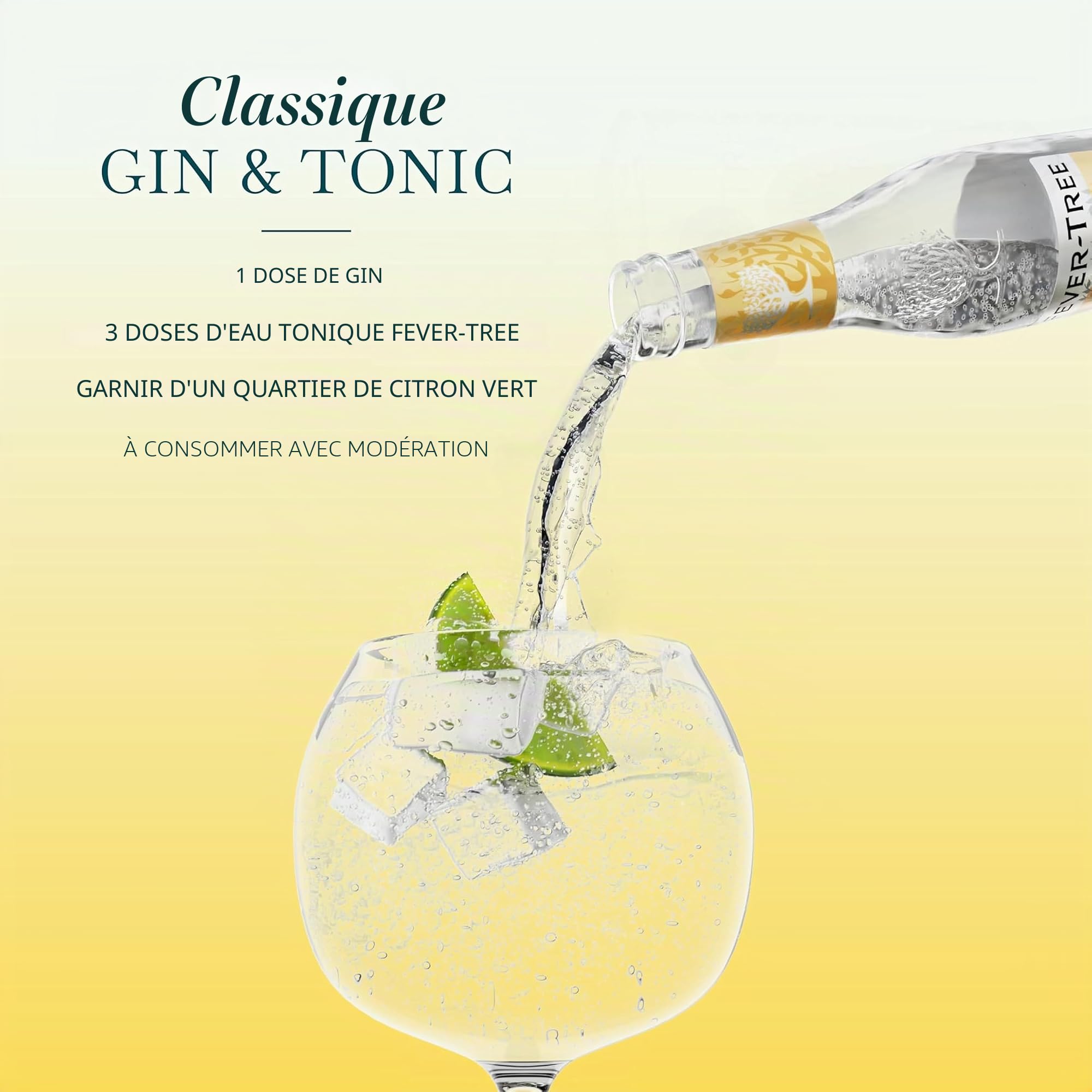 Arbre de fièvre CP500103 Indienne Tonic Eau 24 canettes, taille 150ml