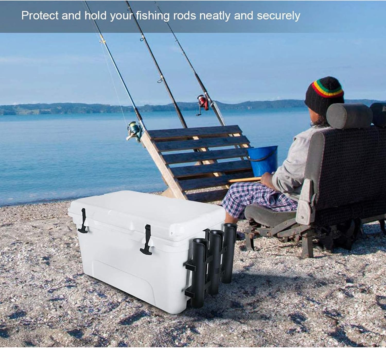 Fishing Rod Holders Racks Bracket,3 Tube Fishing Rod Togo Ubuy