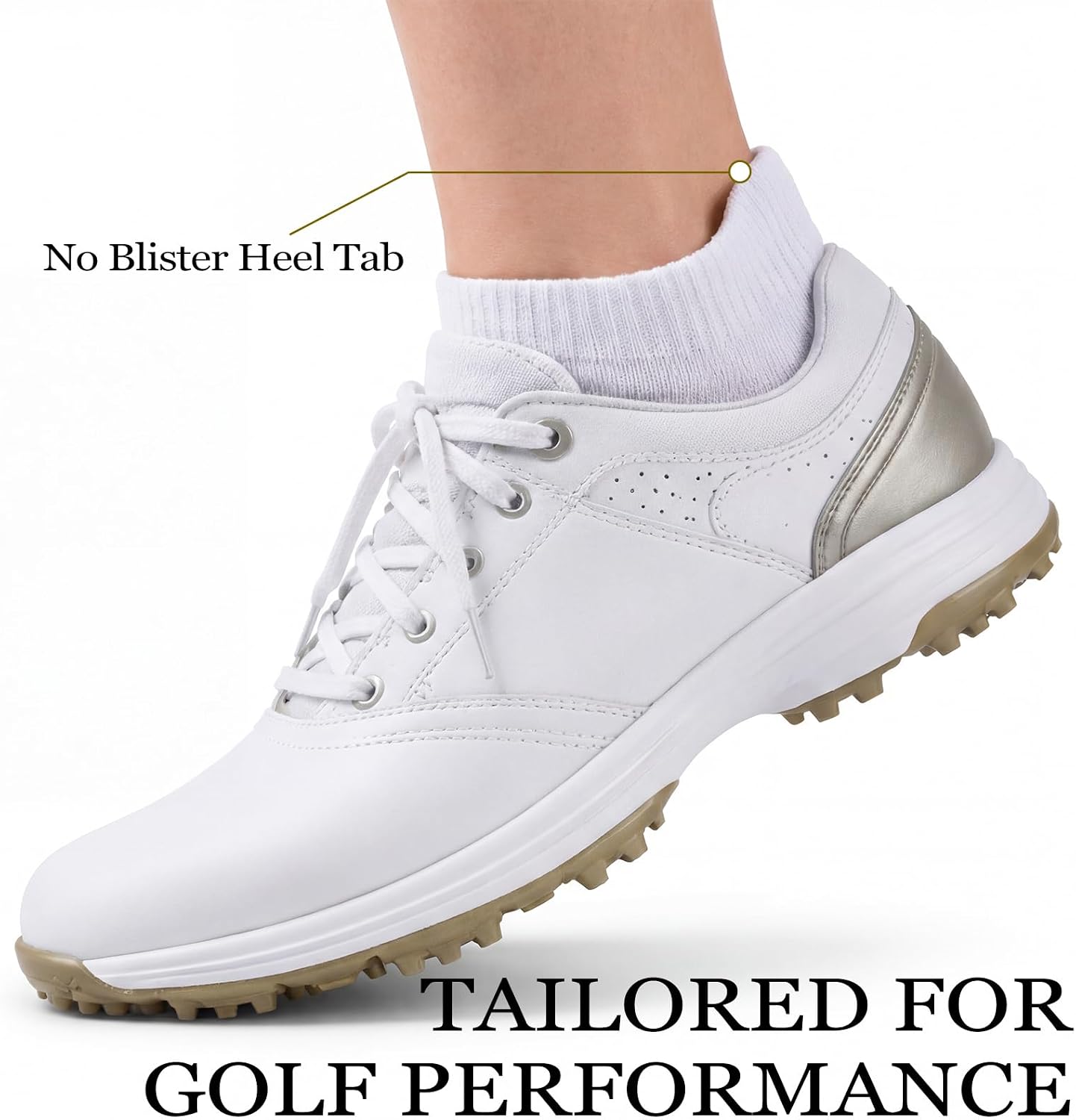 6 Pairs Golf Ankle Socks for Men Women Compression Arch-support Moisture Wicking Athletic Running Socks for Adult