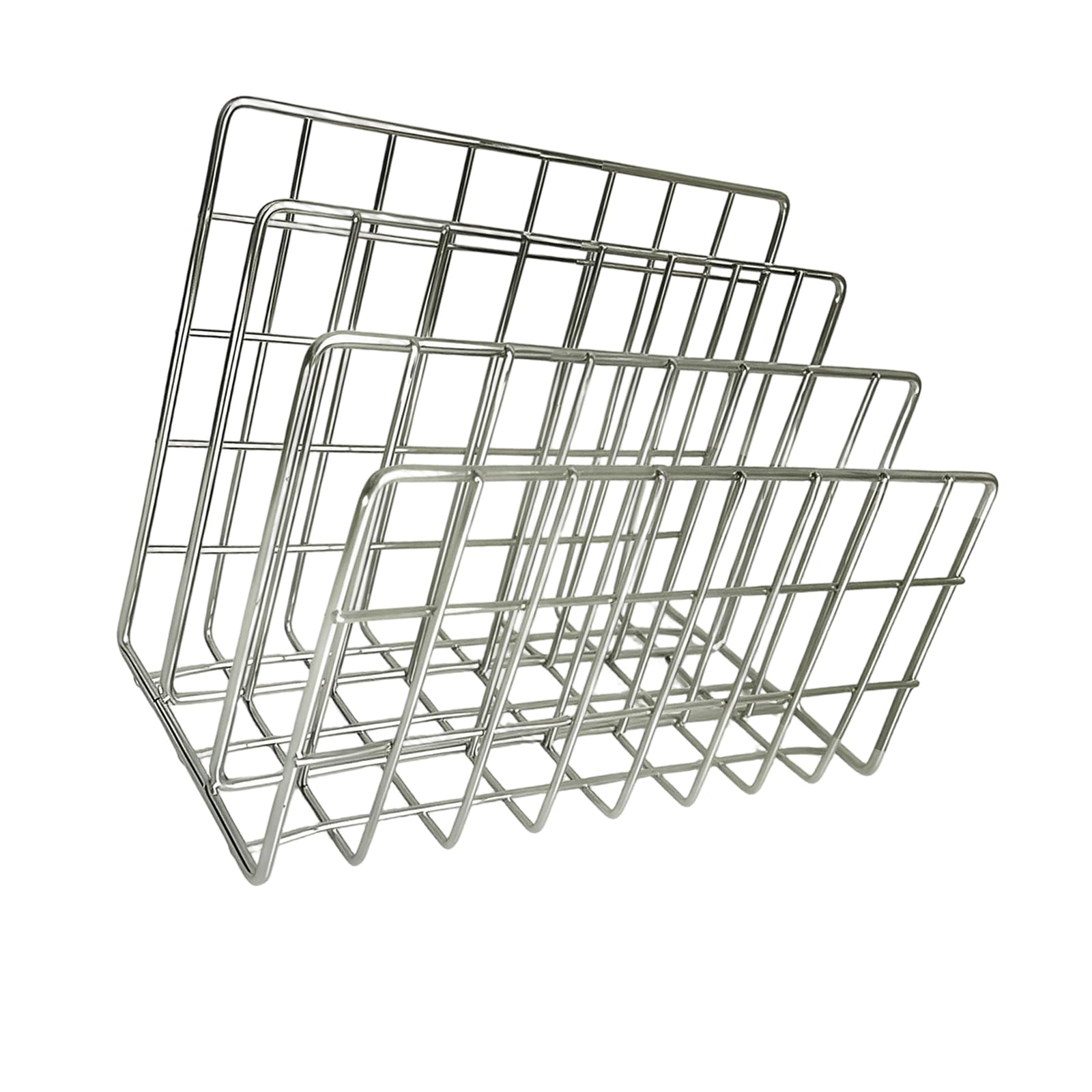 Upright Paper Organizer Metal Desktop File Rack Iron Stepped Section Design for Book Magazine Folder Sorting in Studios Desktop File Organizer Wire Magazine Holder Upright Paper Sorter Book Rack Dorm