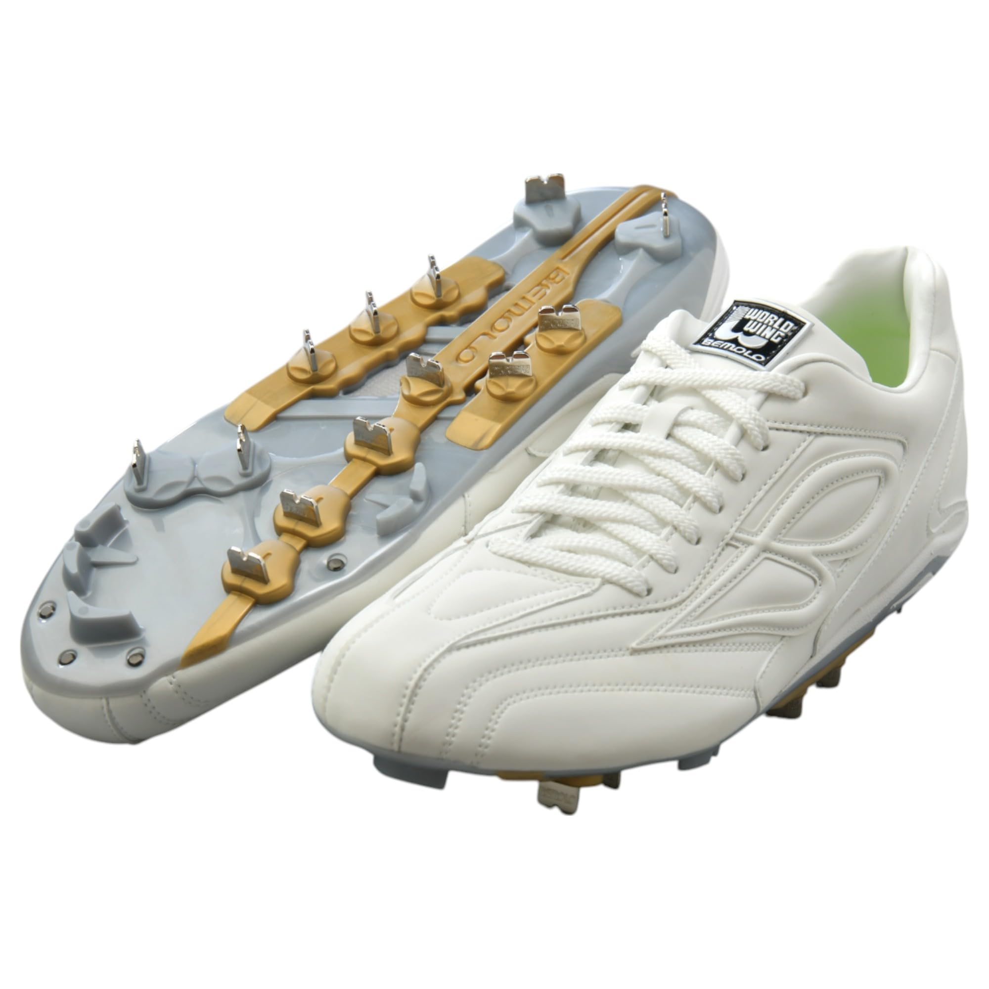 ビモロスパイクベースボール ビモロ Strategy B Brand・white【#1090】送料無料 – 吾妻スポーツ