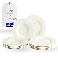 vivo – Villeroy & Boch Group – Basic White Dinner Set 12 Pezzi Bianco