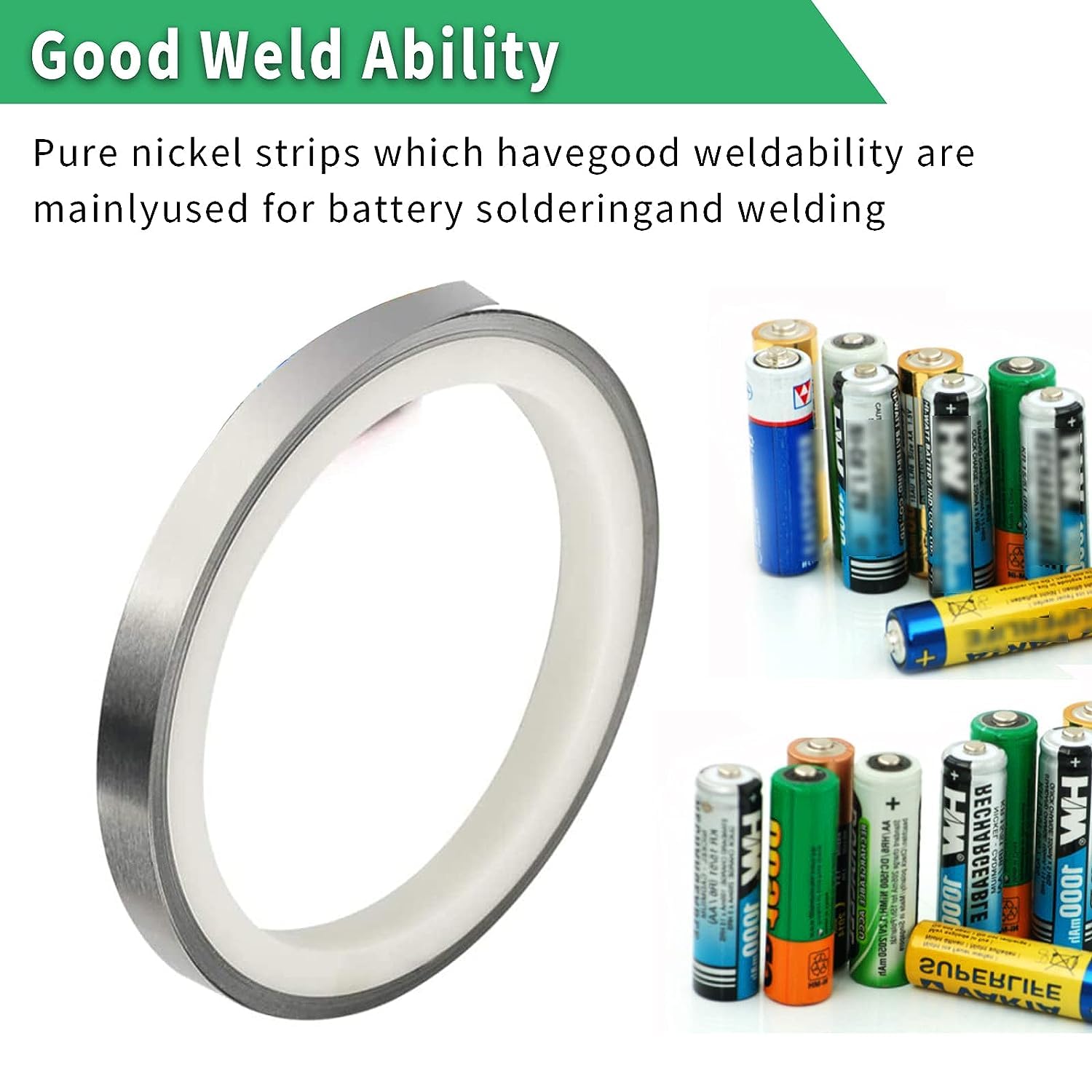 100x Reiner Nickelstreifen 0,1×3×100 Mm – 99,96 % Für 18650 Punktschweißen & Batteriepacks