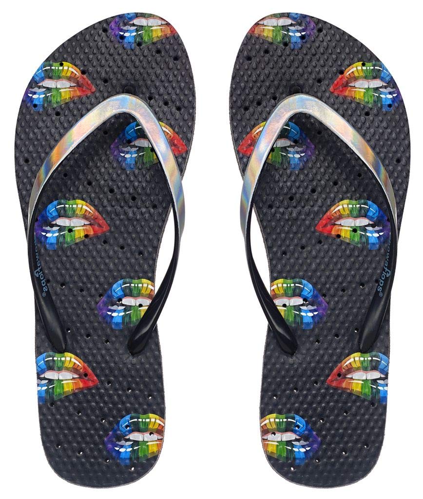 Showaflops Women's Foam Antimicrobial Shower & Water Sandals For Pool