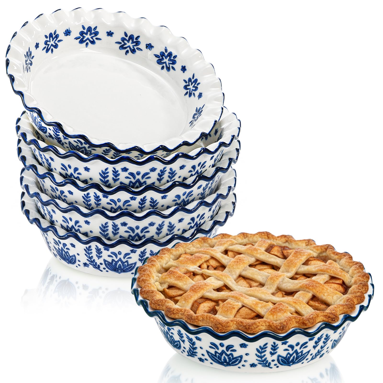 Photo 1 of SOUJOY 6-Piece Mini Pie Pan Set