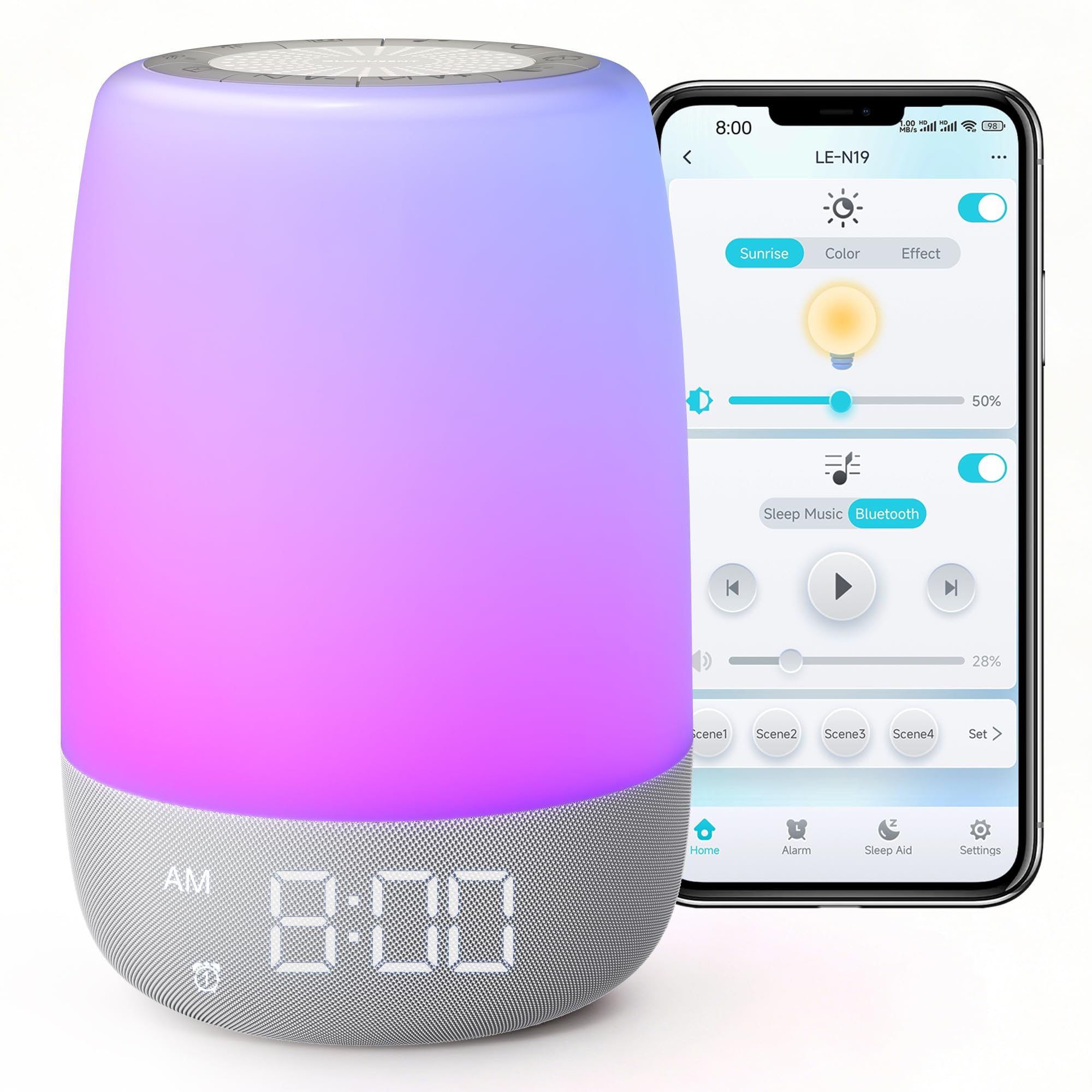 Glocusent Máquina de sonido inteligente
