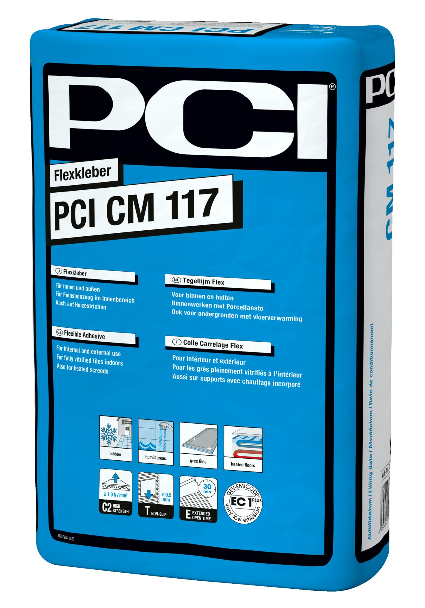 PCI CM117 Flexkleber grau - 25kg/Sack