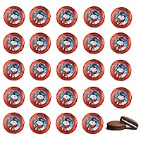 Vista 5 de Galletas religiosas cubiertas de chocolate navideño para fiestas - Tres sabios