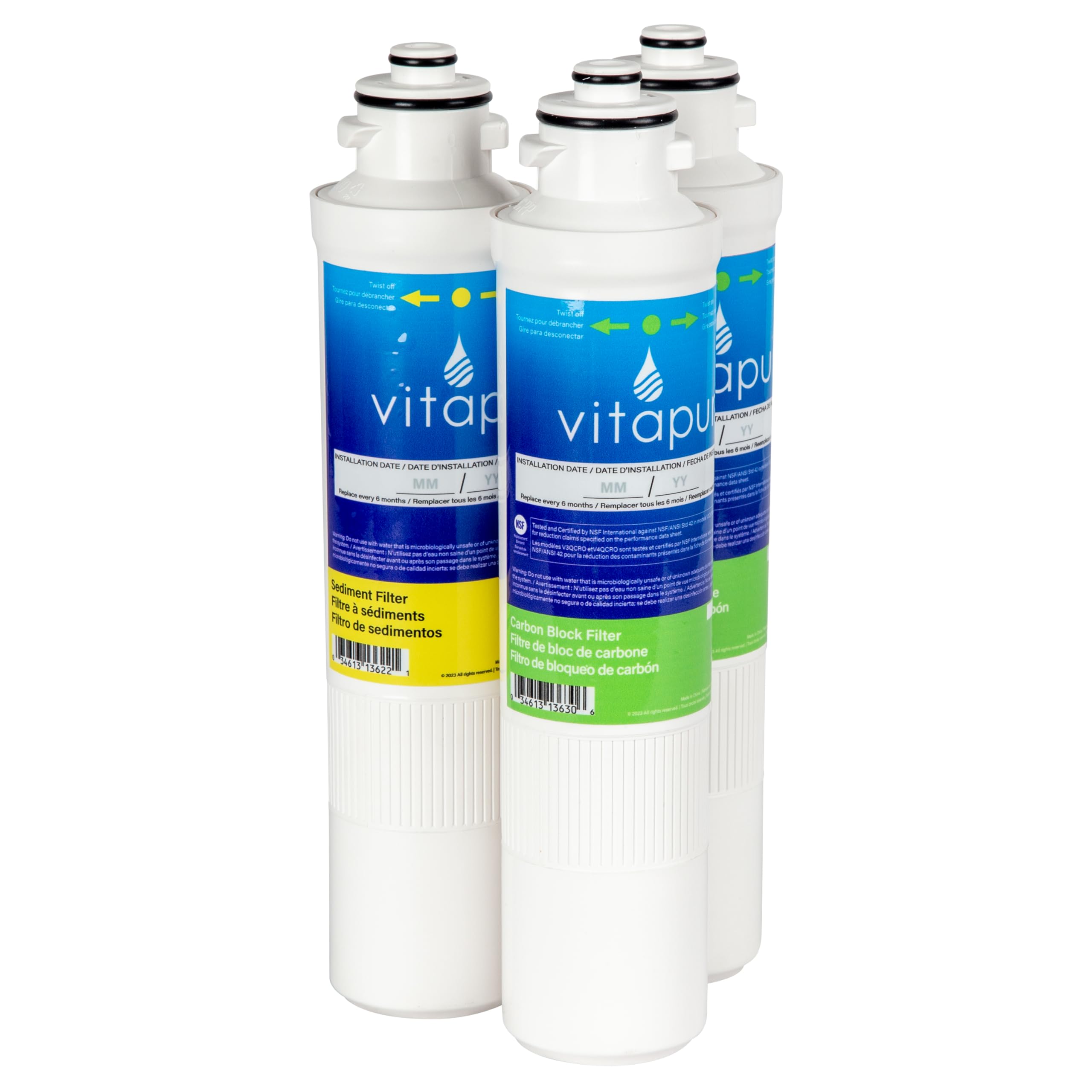VitapurFilter Replacement Kit for PQC4RO