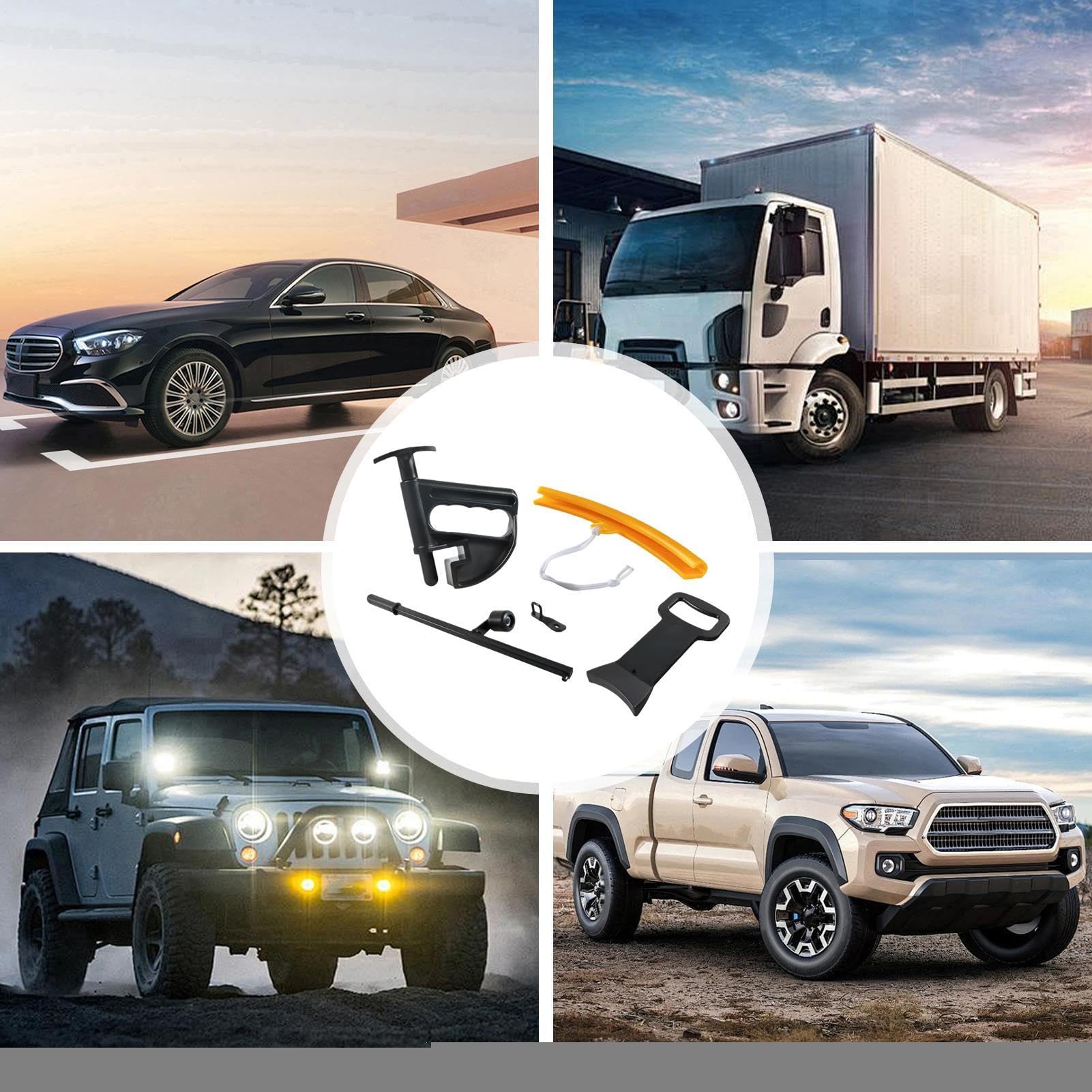 Herramienta para Cambiar Neumáticos Palanca para Llantas De Alta | Herramienta De Sujeción Para Talón Del Neumático Y Centro De Caída Para Automóviles SUV Motocicletas Instalación