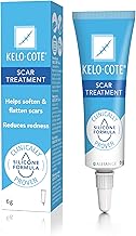 KELO-COTE Scar Gel 6g – Silicone Scar Treatment - Clinically proven to reduce raised scars - Reduces Redness & Itching, Ideal for Surgical, Burn & Acne Scars - Old & New Scars